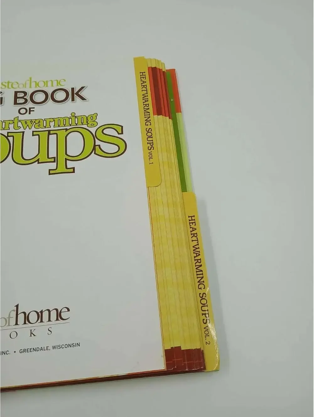 Taste of Home Big Book of Heartwarming Soups Cookbook - Over 600 Recipes & Tips